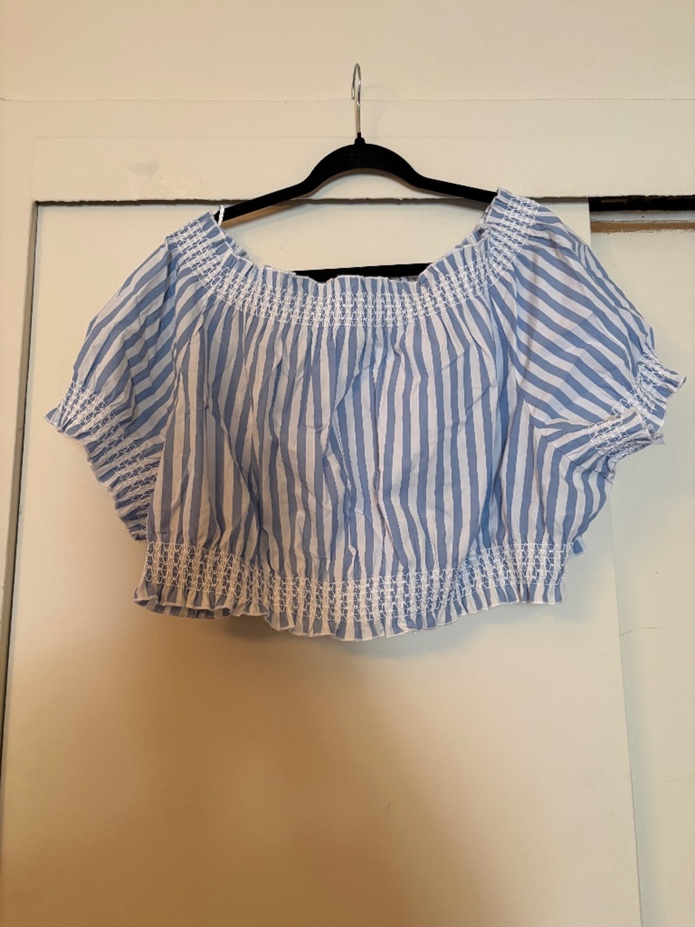 J.Crew Stripped Cropped Top